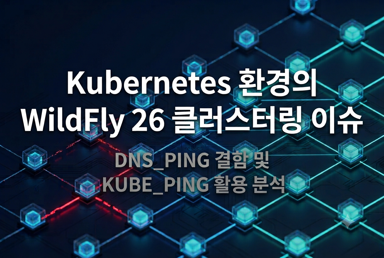 Kubernetes 환경의 WildFly 26 클러스터링 이슈: DNS_PING 결함 및 KUBE_PING 활용 분석